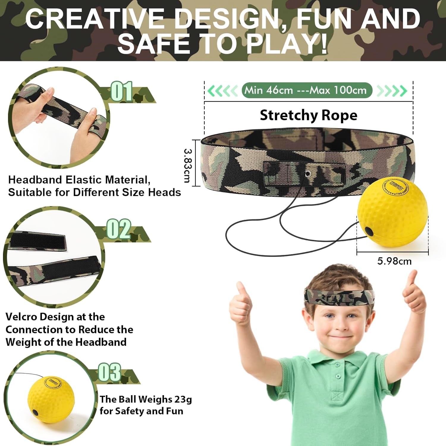 Funny Gift Ideas for Kids & Teen Boys - Unique Graduation & Birthday Gifts for Him, Boxing Game Hand-Eye & Foot Coordination Sport Training, Cool Party Favor & Summer Activity Gift for Children