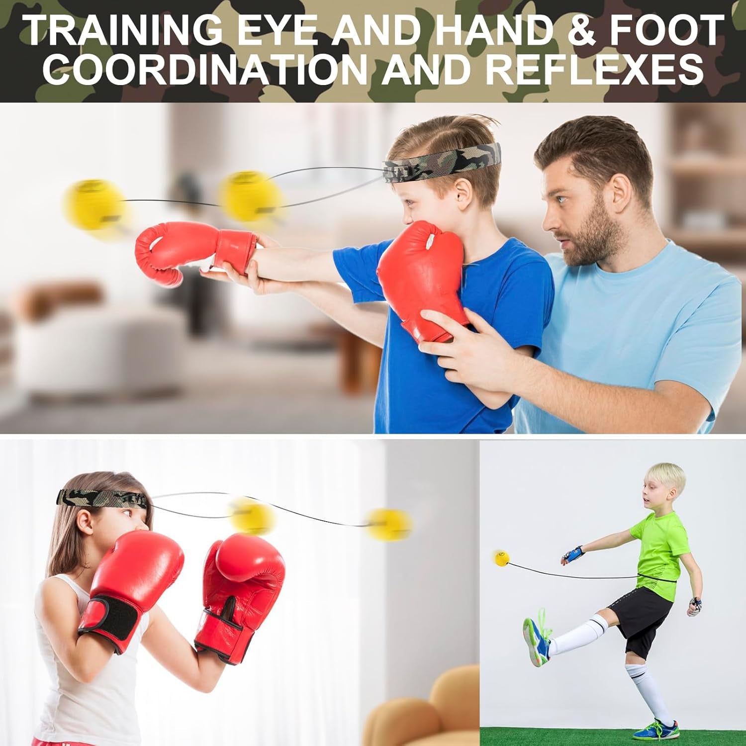 Funny Gift Ideas for Kids & Teen Boys - Unique Graduation & Birthday Gifts for Him, Boxing Game Hand-Eye & Foot Coordination Sport Training, Cool Party Favor & Summer Activity Gift for Children
